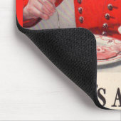 Mein Job ist ein Picknick Mousepad (Ecke)