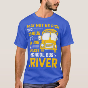 Mein Job ist ein unbezahlbarer Schulbusfahrer, der T-Shirt