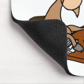 Mein Job ist ein Ziegen-Rodeo-Entwurf Mousepad (Ecke)