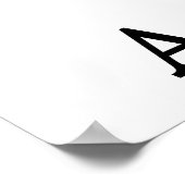 Mein Job ist mein Leben, ich bin Koch Poster (Ecke)