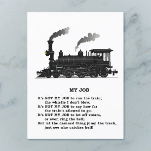 Mein Job Postkarte