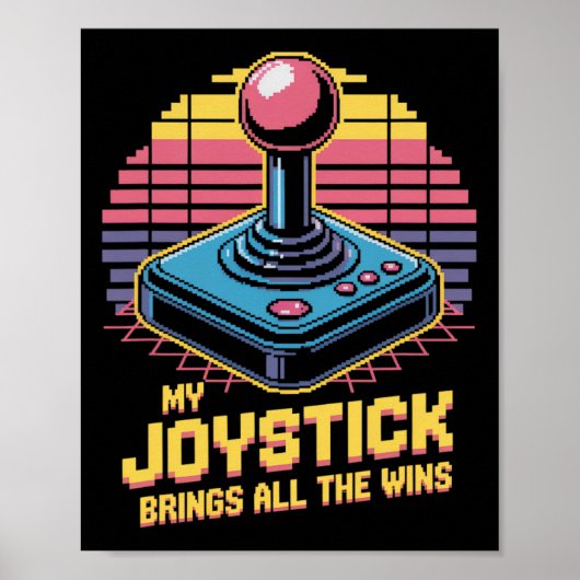 Mein Joystick bringt alle Siege 1 Poster (Vorne)