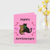 Mein Jubiläum der Liebe Karte (Gelbe Blume)