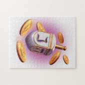 Mein jüdischer Dreidel Puzzle (Horizontal)