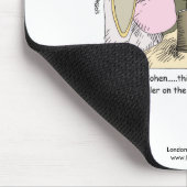 Mein jüdischer Zahnarzt Funny Mousepad (Ecke)