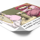 Mein jüdischer Zahnarzt Funny Poster (Ecke)