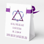 Mein jüdisches Herz - Bat Mitzvah - Personalisiert Geschenkschachtel (Rückseite)