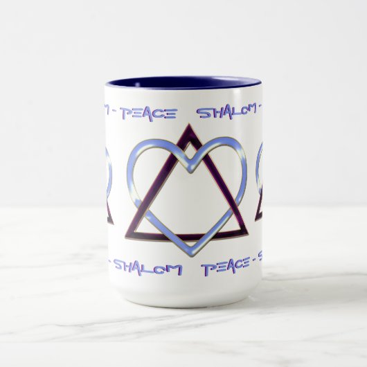 Mein jüdisches Herz Tasse (Zentrum)