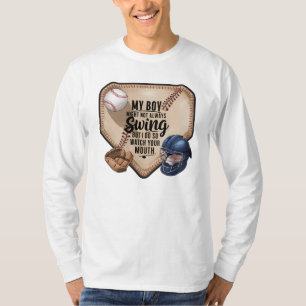 Mein Junge mag nicht immer schwingen, aber ich tue T-Shirt