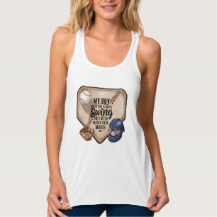 Mein Junge mag nicht immer schwingen, aber ich tue Tank Top