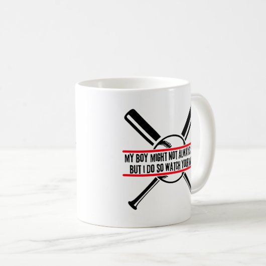 Mein Junge mag nicht schwingen, aber ich schau dir Kaffeetasse (VorderseiteRechts)