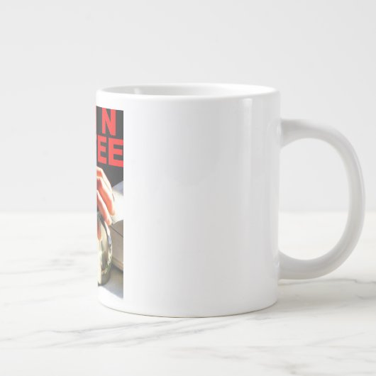 MEIN Kaffee - Jumbo-Tasse (Rechts)