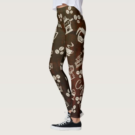 Mein Kaffee - Leggings (Links)
