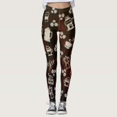 Mein Kaffee - Leggings (Vorderseite)