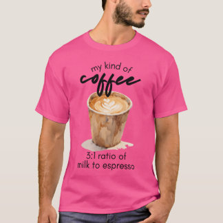 mein Kaffee-Mädchen-Typ T-Shirt