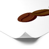 Mein Kaffee-Poster Poster (Ecke)