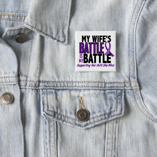 Mein Kampf-auch Ehefrau-pankreatischer Krebs Button (Beispiel)