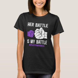 Mein Kampf Epilepsie Vater eines Epilepsie Krieger T-Shirt