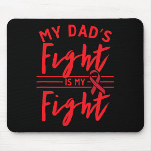 Mein Kampf gegen Krebs ist auch der meines Vaters  Mousepad