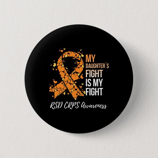 Mein Kampf ist das Bewusstsein für RSS-Rennen mein Button (Vorderseite)