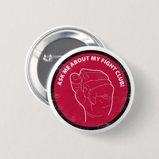 Mein Kampf-Verein-Knopf Button (Vorne & Hinten)