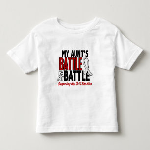 Mein Kampf zu 1 Tante BONE/LUNGENKREBS Kleinkind T-shirt