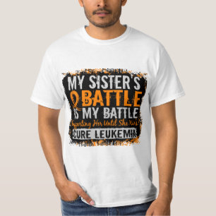 Mein Kampf zu 2 Leukämie-Schwester T-Shirt