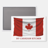 Mein kanadisches Küchenmagnet Magnet (Vorderseite/Rückseite)