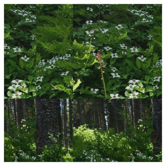 Mein kanadisches Trillium Stoff (Muster)