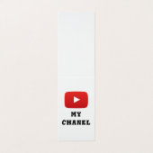 mein Kanal Visitenkarten (Außenseite Aufgefaltet)