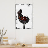 Mein kaputtes Glas Poster (Küche)