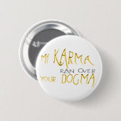 Mein Karma-Knopf Button (Vorne & Hinten)