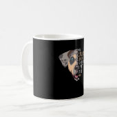 Mein Katahoula Leopard Hund ist Familie Kaffeetasse (Vorderseite Links)