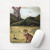 Mein Katzen-schlechtester Albtraum Mousepad (Mit Mouse)