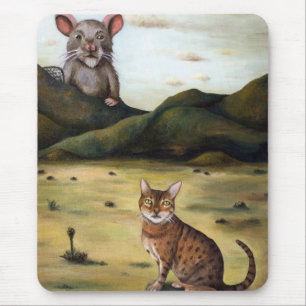 Mein Katzen-schlechtester Albtraum Mousepad