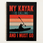 Mein Kayak ruft und ich muss gehen Planer (Vorderseite)
