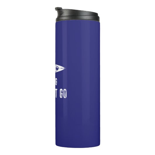 Mein Kayak ruft und ich muss gehen Thermosbecher (Nach rechts gedreht)