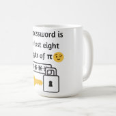 Mein Kennwort ist das letzte achtstellige Kennwort Kaffeetasse (VorderseiteRechts)
