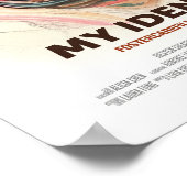 Mein Kennzeichen Poster (Ecke)