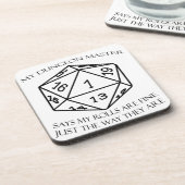 Mein Kerker-Meister Untersetzer (Linke Seite)