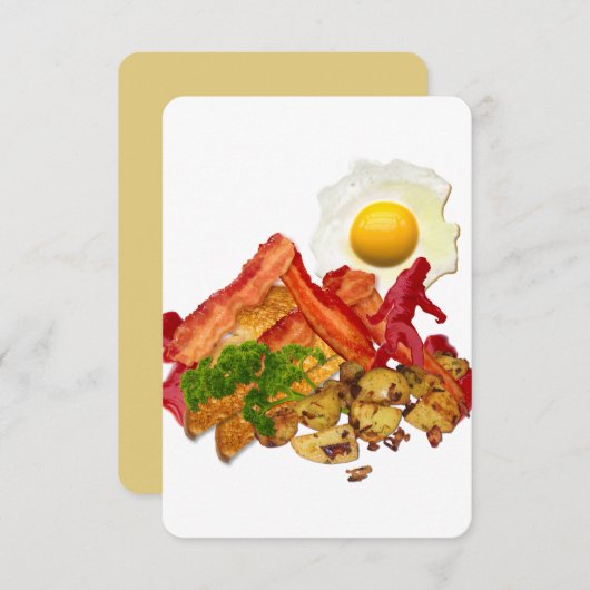 Mein Ketchup-Gone-Squatchin für Bacon (Vorne/Hinten)