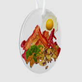 Mein Ketchup Gone Squatchin für Bacon-Dekoration Ornament (Vorderseite)