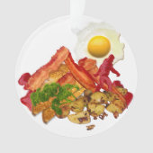Mein Ketchup Gone Squatchin für Bacon-Dekoration Ornament (Vorderseite)