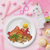 Mein Ketchup-Gone-Squatchin für Bacon Pappteller (Party)