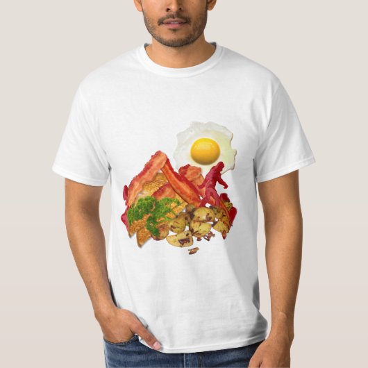 Mein Ketchup-Knochenkolben für den Bacon-Berg T-Shirt (Vorderseite)