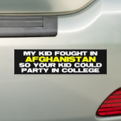Mein Kind gekämpft in Afghanistan Autoaufkleber (Auf Auto)