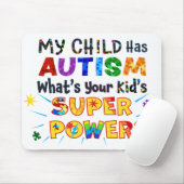 Mein Kind hat AUTISMUS Was ist der SUPER-POWER dei Mousepad (Mit Mouse)