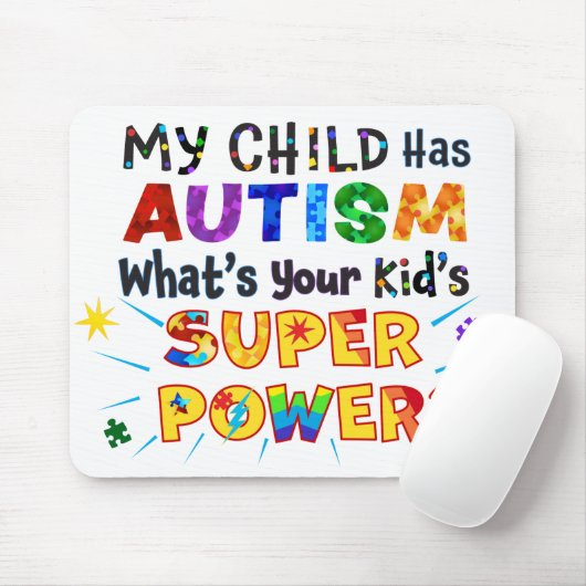 Mein Kind hat AUTISMUS Was ist der SUPER-POWER dei Mousepad (Mit Mouse)