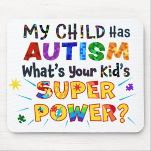 Mein Kind hat AUTISMUS Was ist der SUPER-POWER dei Mousepad