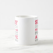 Mein Kind hat Übung Kaffeetasse (Mittel)